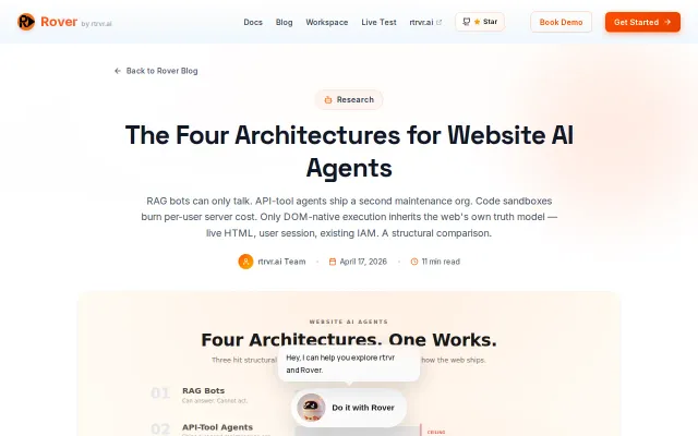 AI agents should browse your site, not call your API