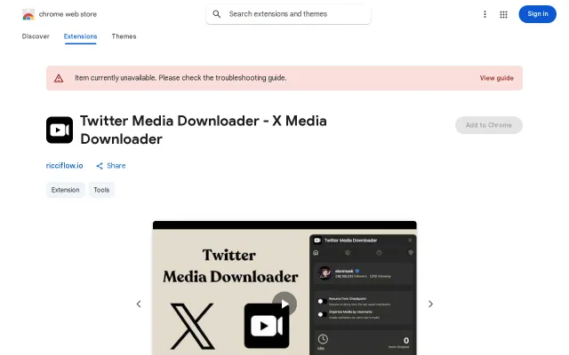 Twitter Media Downloader – X Media Downloader