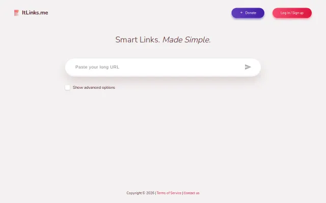 Link Shortener – Itlinks.me