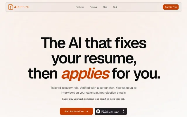AI Applyd – a bot that applies to jobs for you
