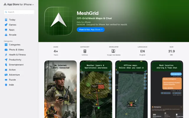 Meshgrid – A peer-to-peer mesh networking protocol for mobile devices