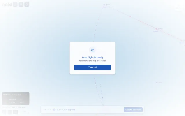 Hold.aero – Fly and Learn IFR flying in the browser