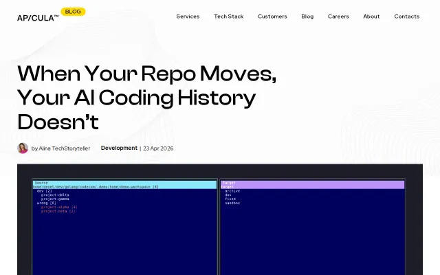 When Your Repo Moves, Your AI Coding History Doesn't