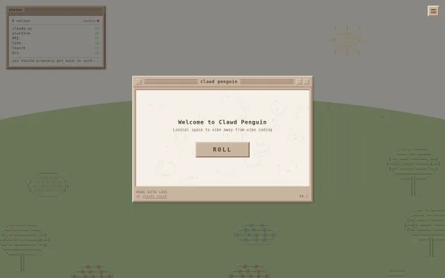Clawd Penguin – a virtual hangout for when Claude goes down