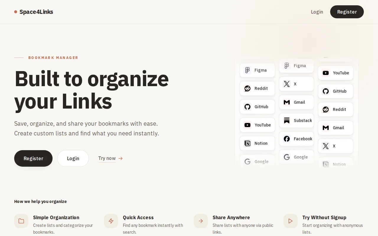 Space 4 Links