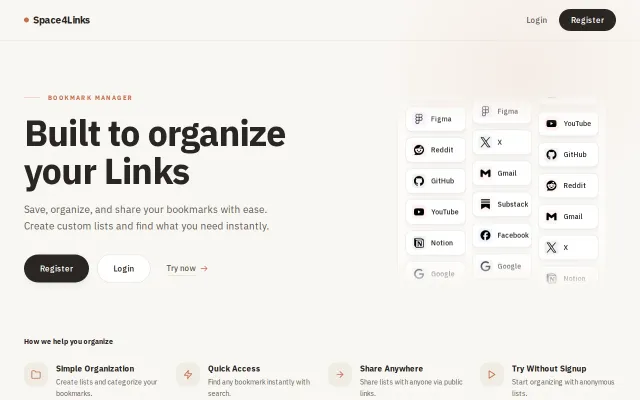 Space 4 Links