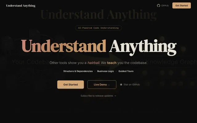 Understand Anything – a codebase knowledge graph for onboarding