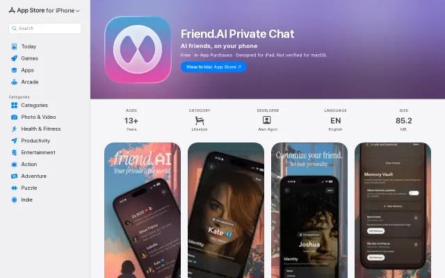 I read Replika's privacy policy and then built a competitor