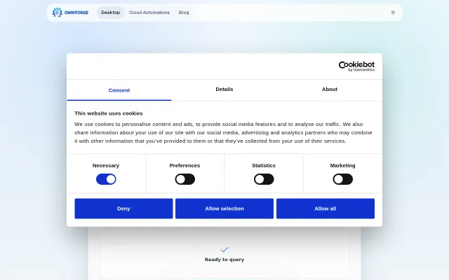 OmniForge – document intelligence and audio capture with local LLM