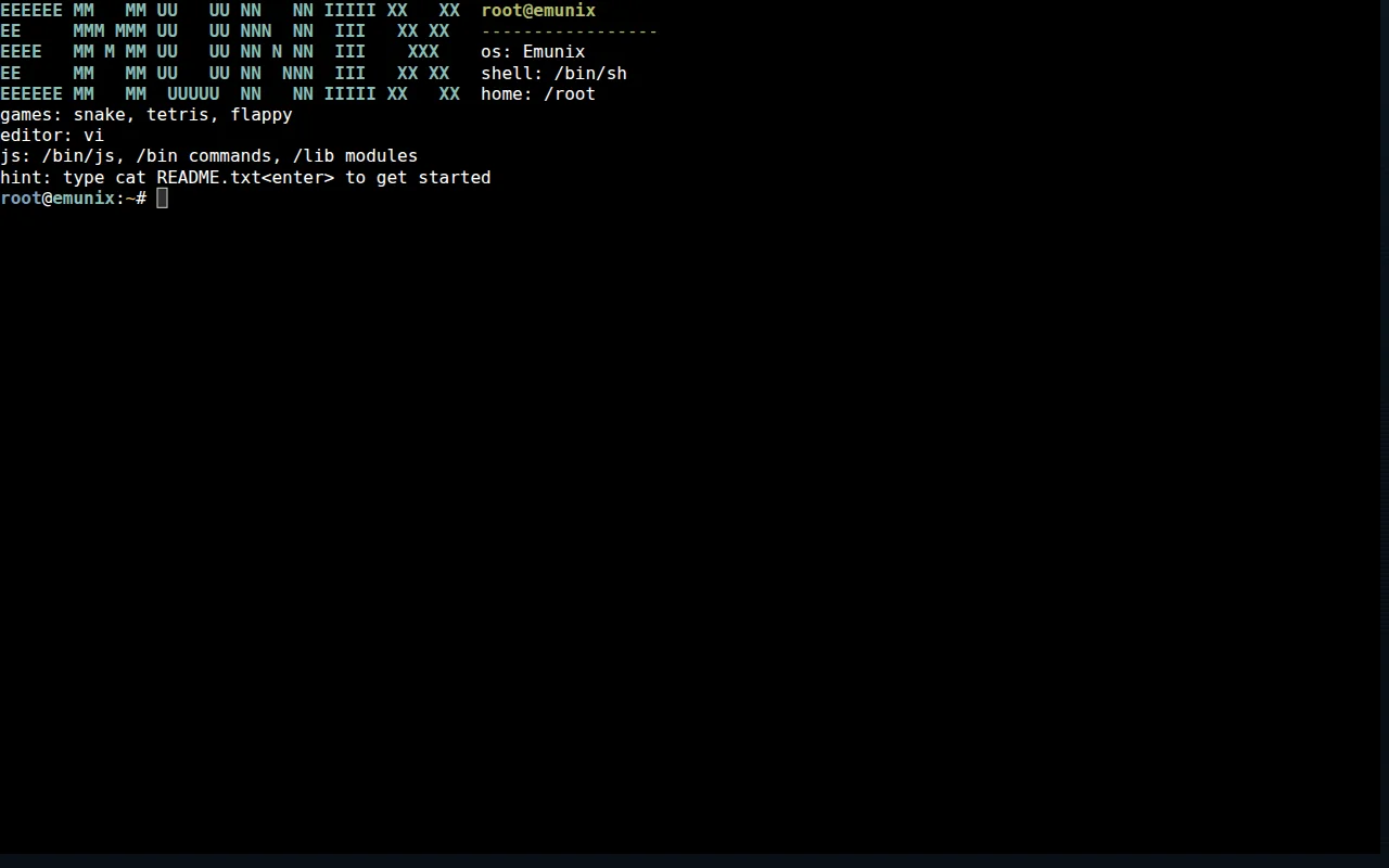 An in-browser, Unix emulator powered by libghostty-vt