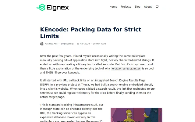 Kencode – Compact Kotlin serialization for URLs and labels
