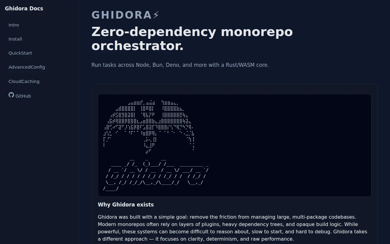 Ghidora build system, An nx/Bazel alternative