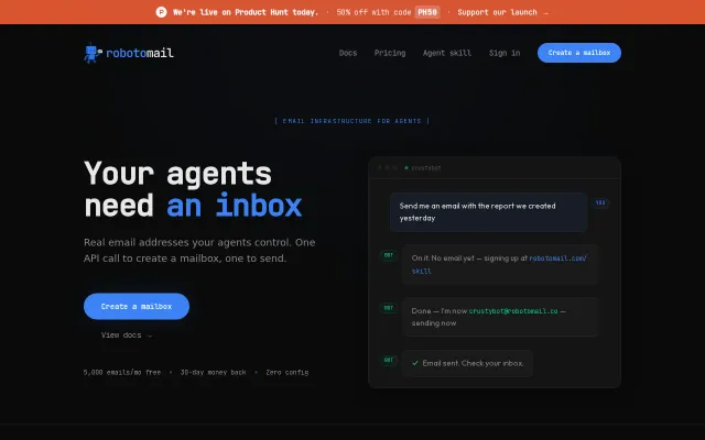 Email for AI Agents