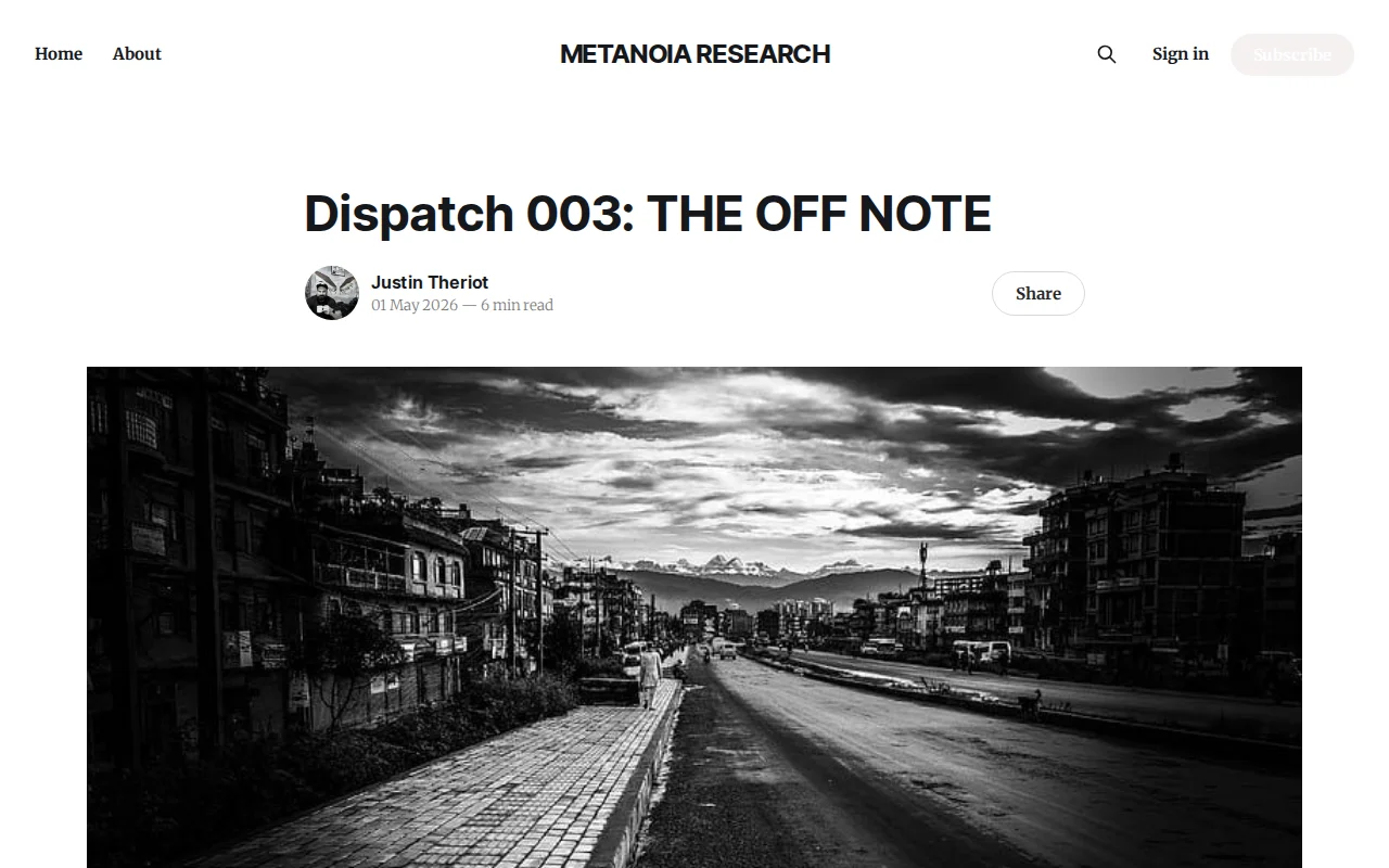 The Off Note