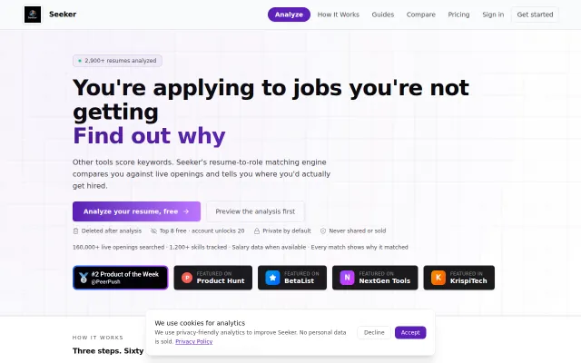 Seeker – Career Routing Engine