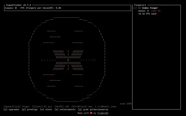 Cuqueclicker (Cookieclicker Inspired Game)
