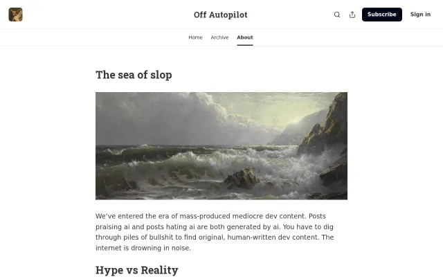 Curated, non-slop articles on agentic coding