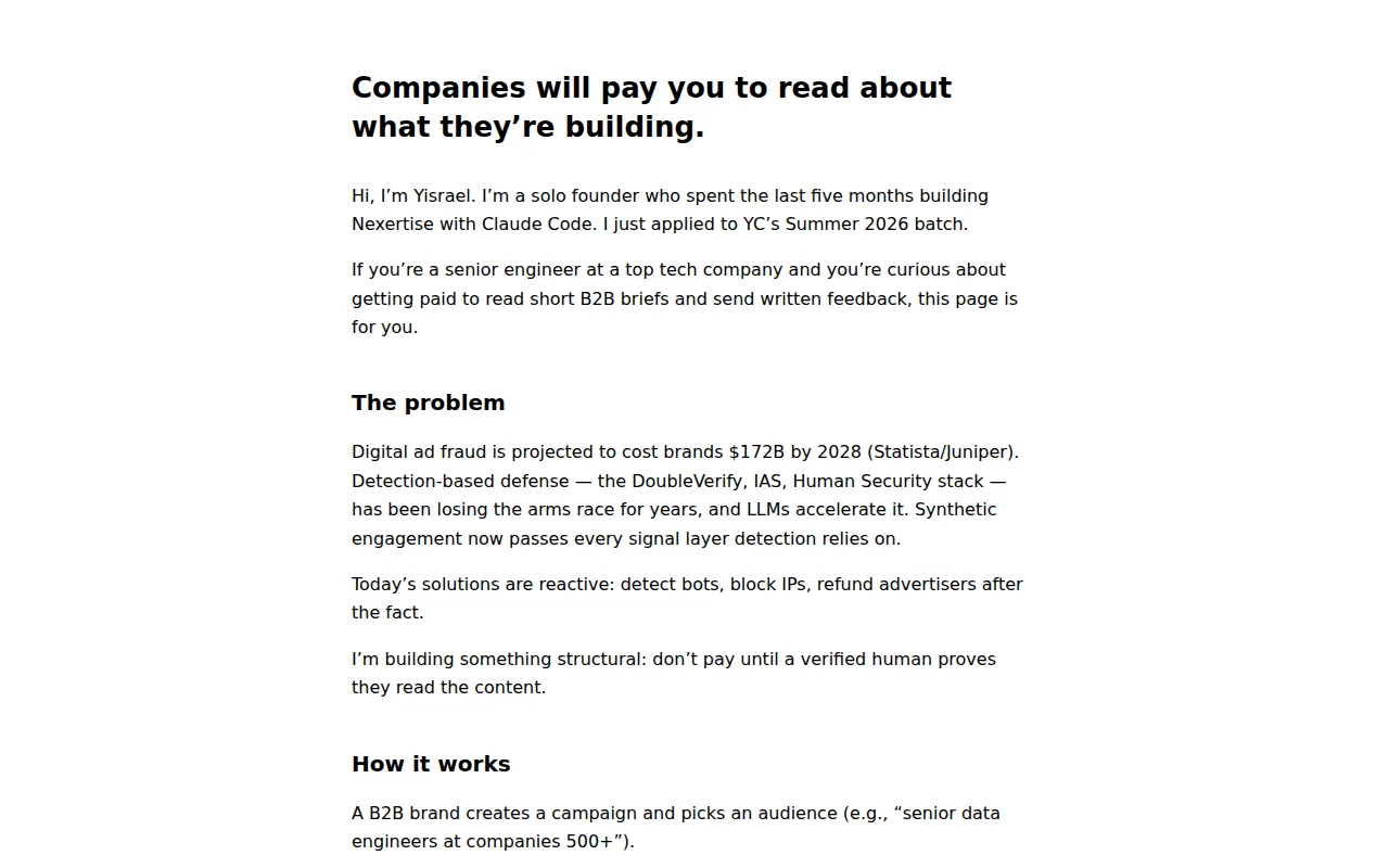 I'm paying senior engineers to read B2B content