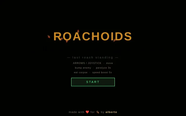 Cockroach Battle Royale Game