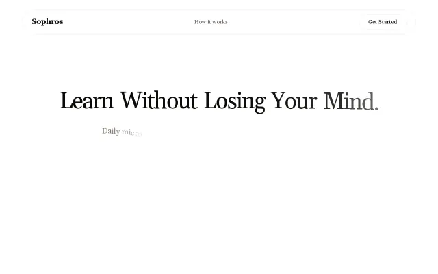 I built an app to learn anything I want during my school breaks