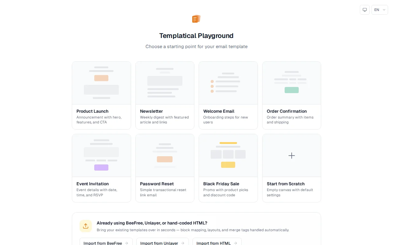 I built an open-source email builder, alternative to Beefree/Unlayer