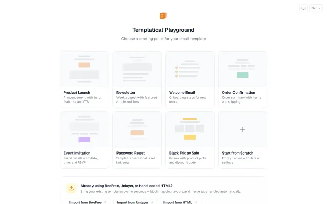 I built an open-source email builder, alternative to Beefree/Unlayer