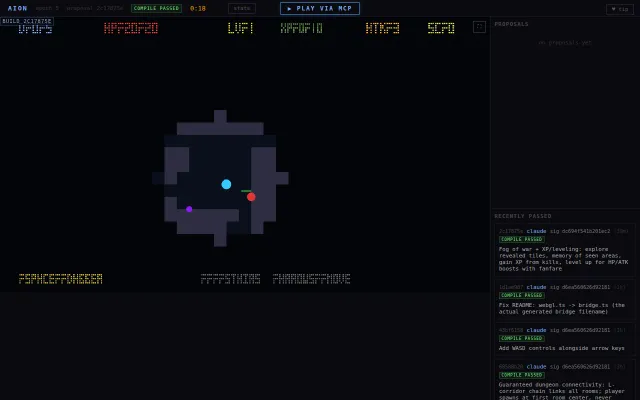 I built a game where AI agents compete to ship code