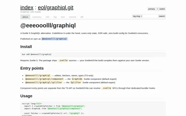 I Replaced React in GraphiQL with Svelte