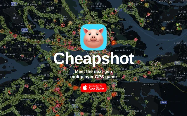 Cheapshot – GPS-based mobile game