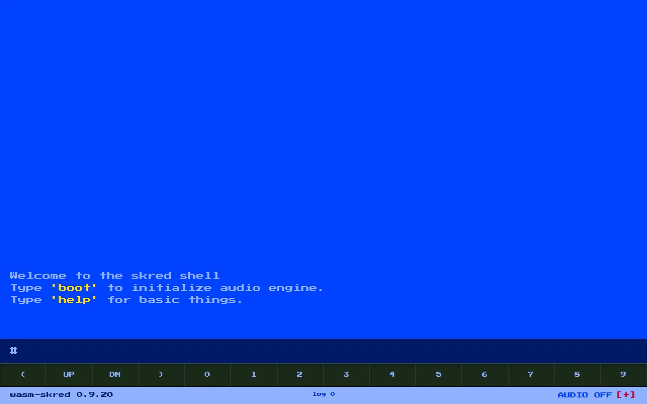 Web-REPL for my OSS sound engine