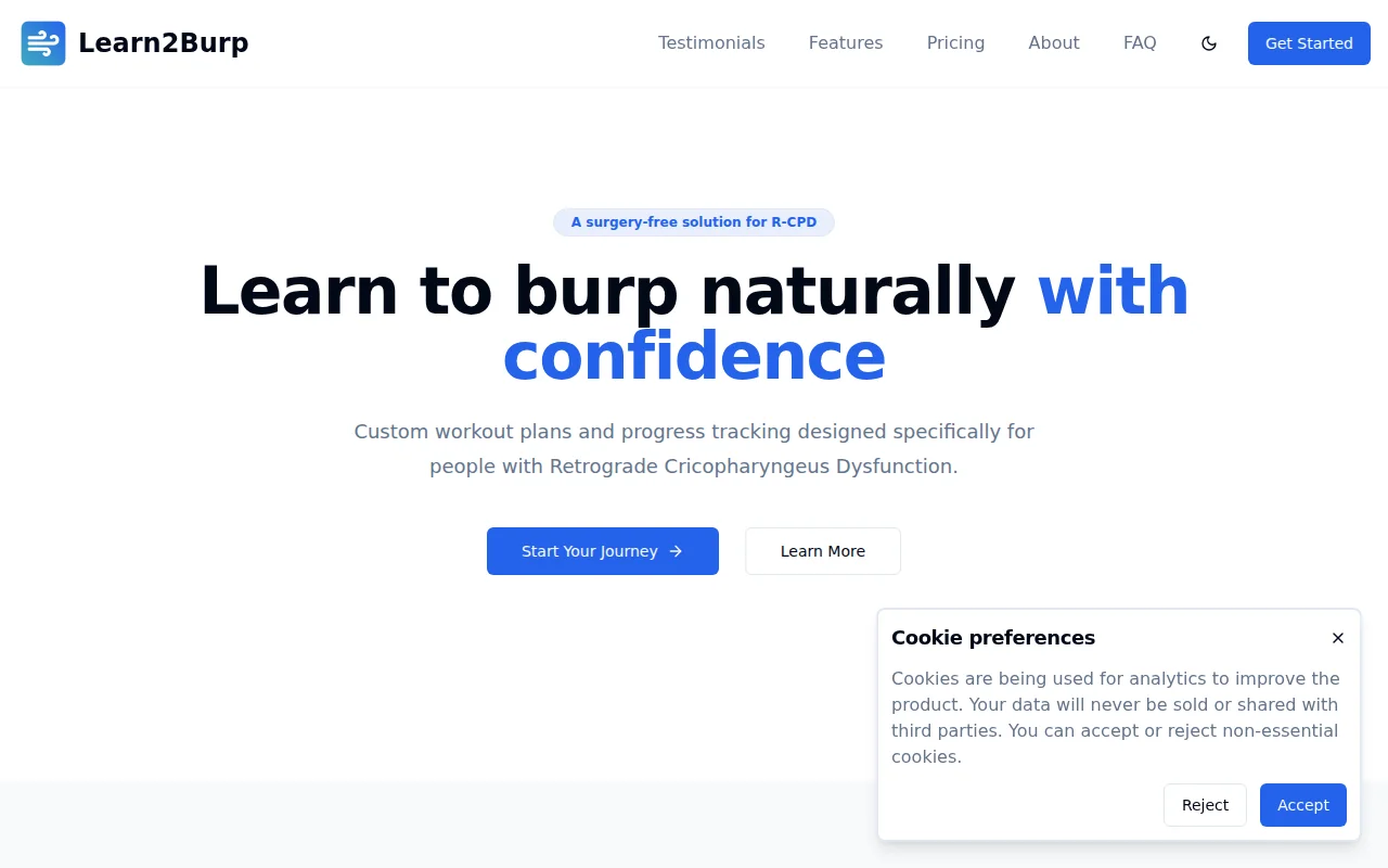 Learn2Burp – Surgery-free solution for R-CPD