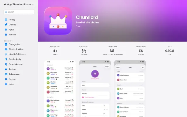 Curate and Nurture a Friend Roster