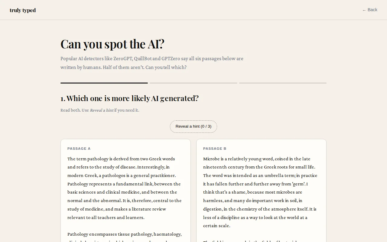 Can you really detect AI writing from human writing?