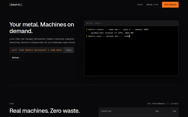Bhatti – self-hosted runtime for your harness engineering