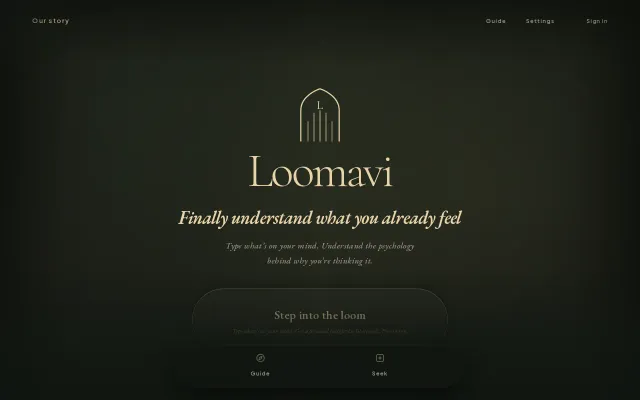 Loomavi-psychological insight tool that decodes what you are feeling