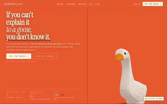 I fixed my AI goose tutor to stop punishing understanding