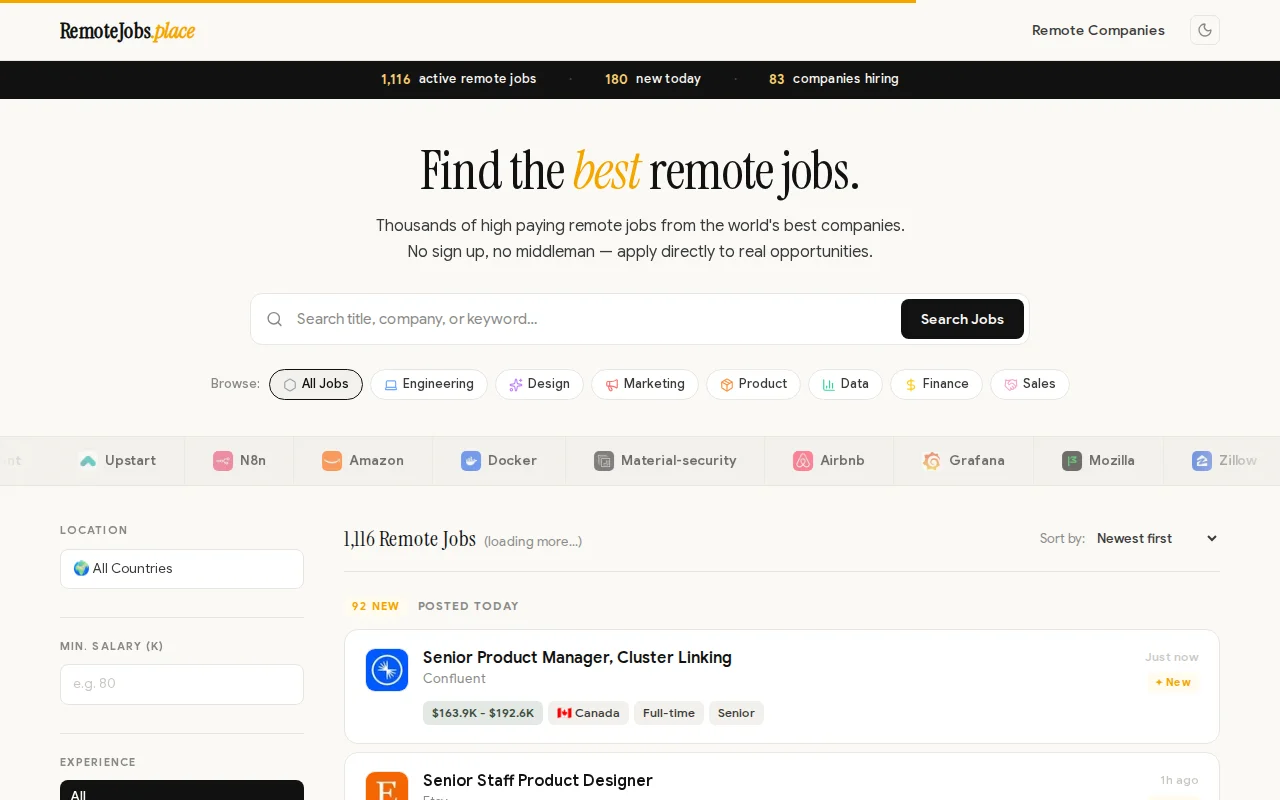 Remote Job Board