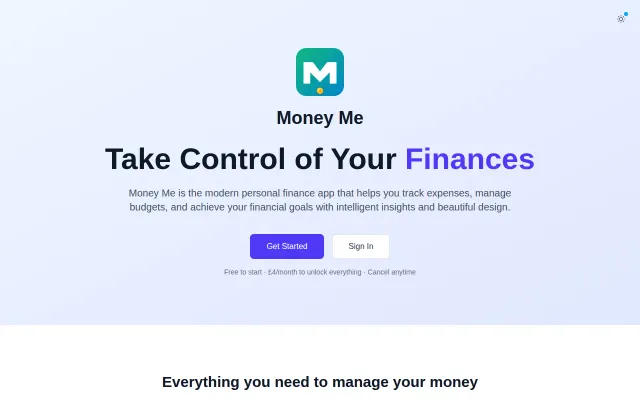 Money Me – finance app that shows your actual spendable balance