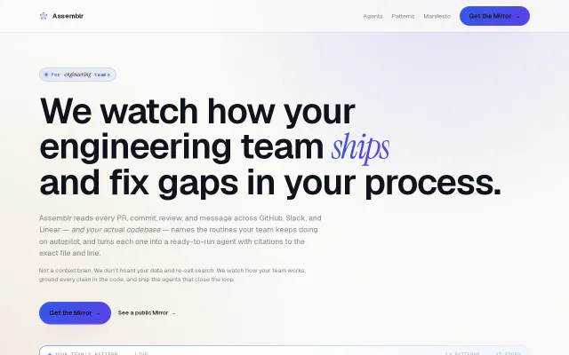 18 y/o – built the world's first behavioural intelligence platform