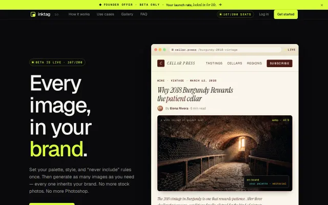 Built a tool to create brand-consistent images using AI