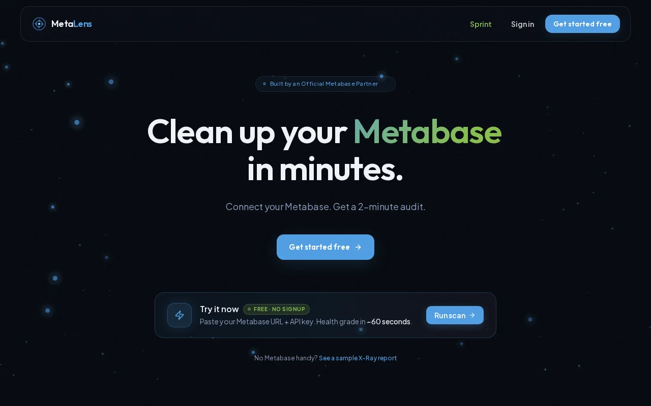 AI agents that audit your Metabase instance and find what's broken