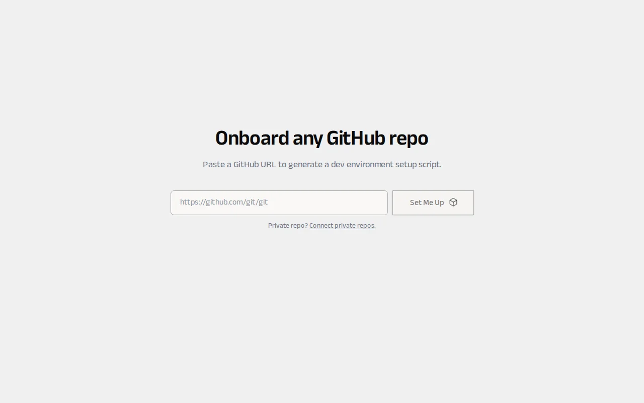 Sitchy – Auto-setup any GitHub repo