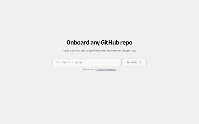 Sitchy – Auto-setup any GitHub repo