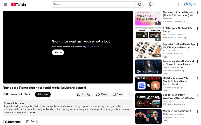 I made a vi-like modal keyboard plugin for Figma