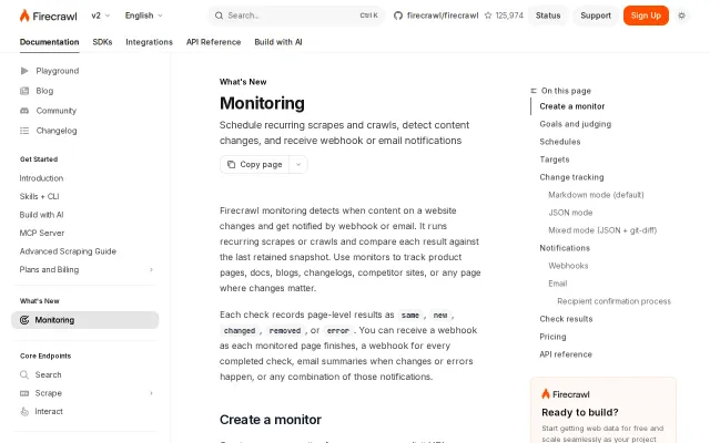 Get a webhook the moment a webpage changes