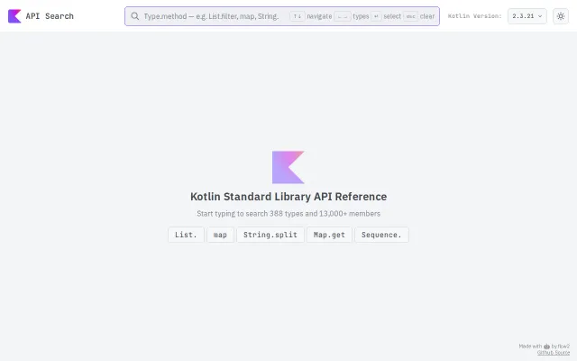 A better Kotlin stdlib doc reference (autocomplete)