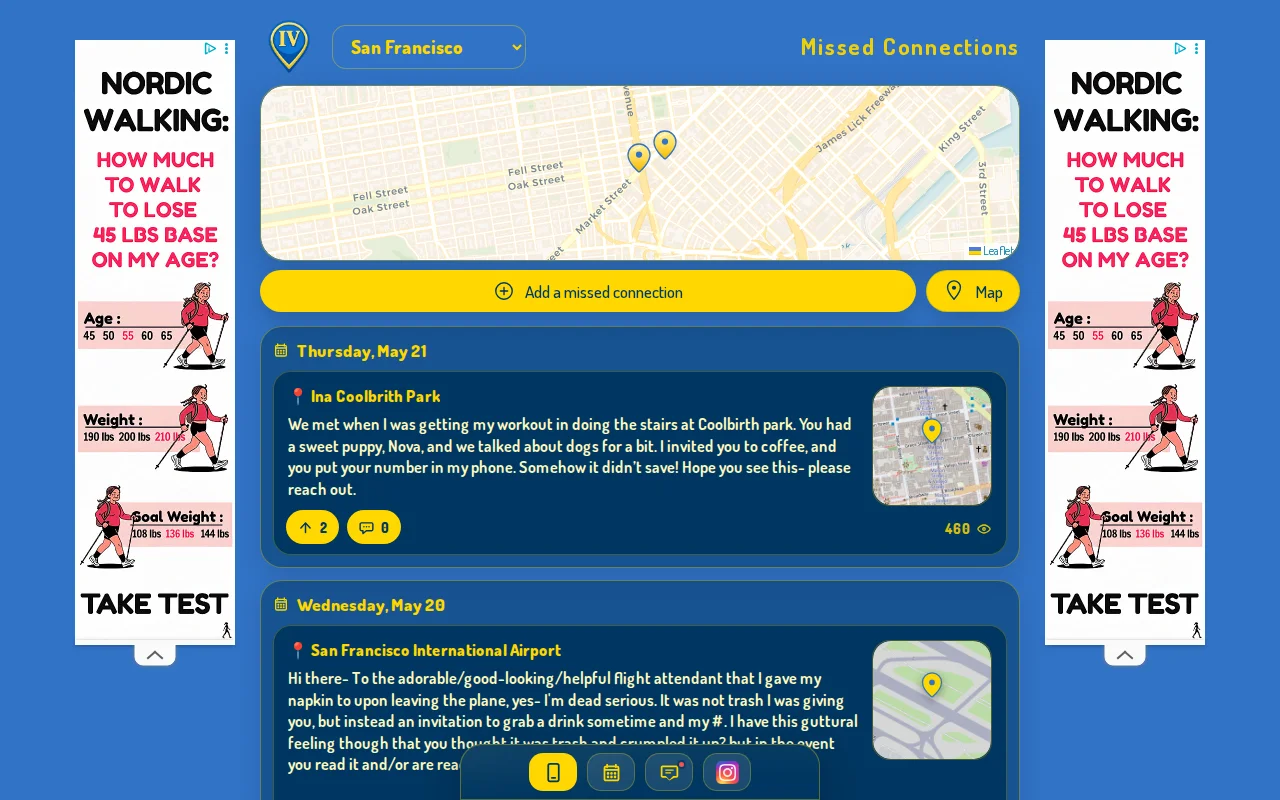 Missed Connections Site Replacing Craigslist