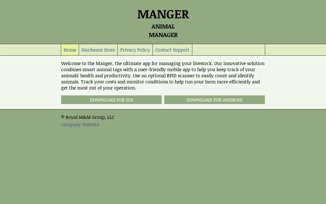 Manger – Livestock Management App
