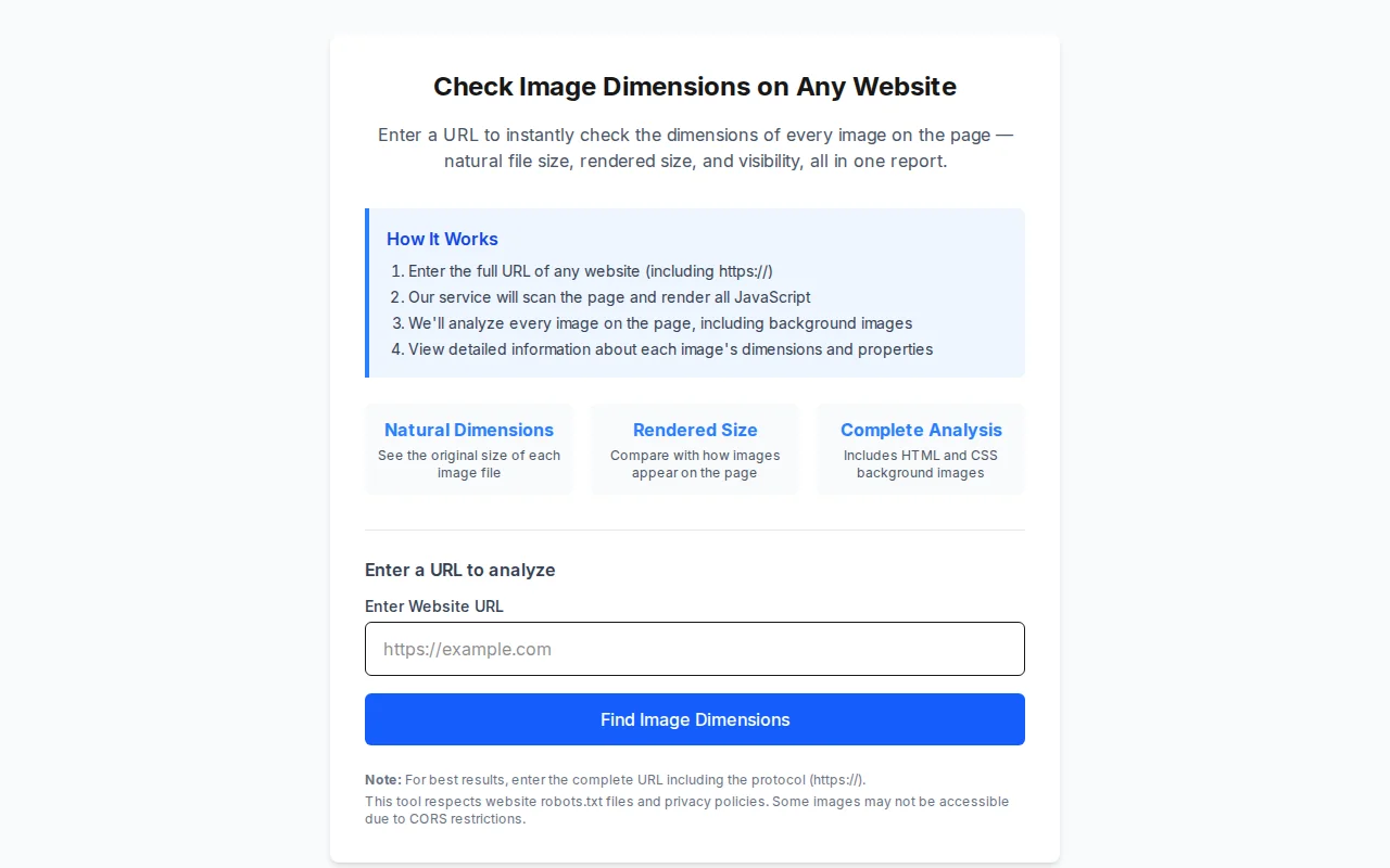 Browser-based image converters (WASM) and a URL image scanner