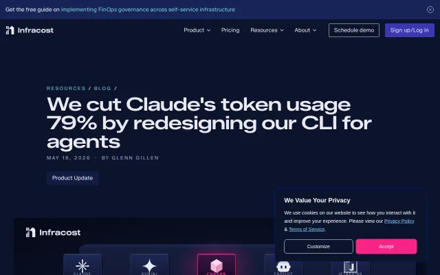 Cost.dev (YC W21) – making agents cost-aware and 79% cheaper to call